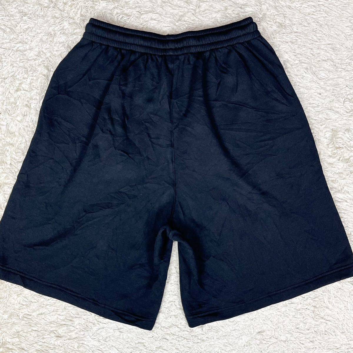 バレンシアガ BALENCIAGA SPORTY B BASKETBALL Shorts スポーツB刺繍 スウェット ハーフパンツ ショートパンツ ブラック 黒 オーバーサイズ_画像2