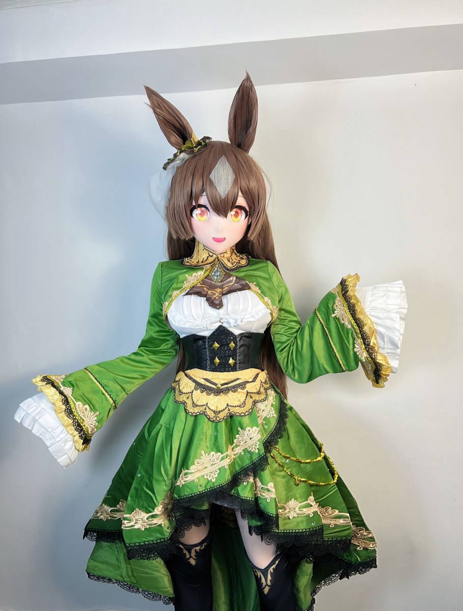 ウマ娘 プリティーダービー サトノダイヤモンド　着ぐるみ　マスク　kigurumi 　コスプレ　コスチューム　衣装付　全頭面　キグルミ_画像1