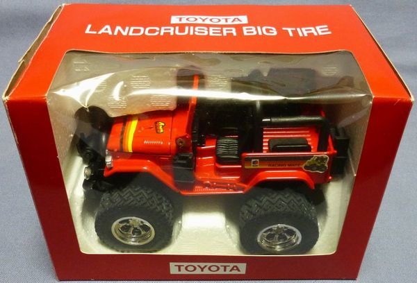  Toyota Land Cruiser 40 red * big tire * Toyota Motor distribution goods 