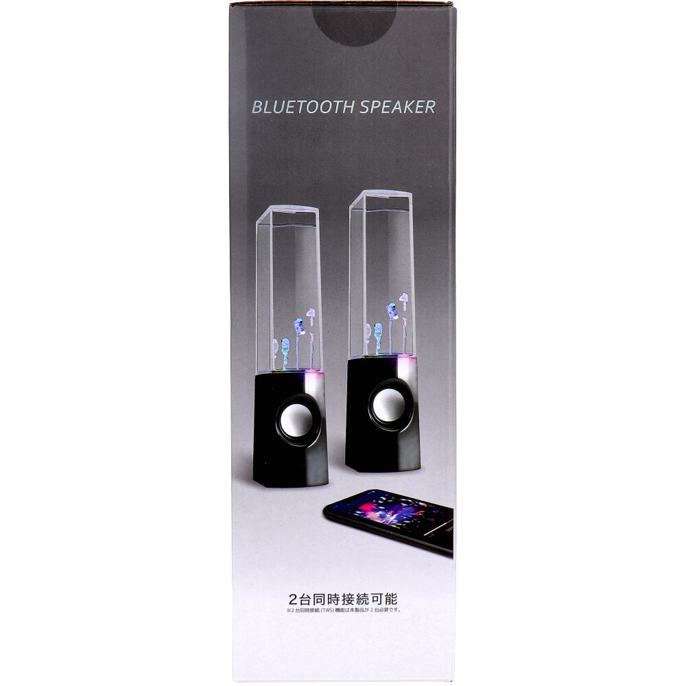 RiC Bluetooth噴水スピーカー ブラック BS0006_画像4