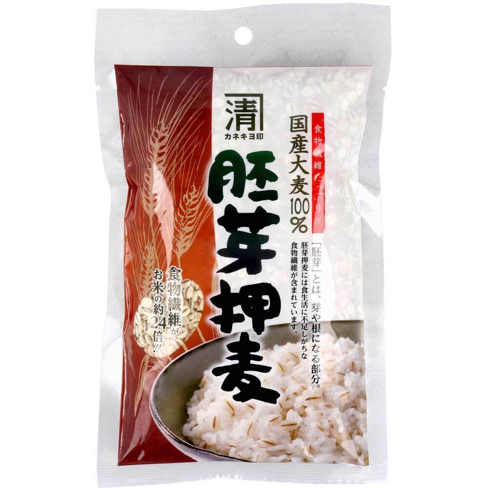 カネキヨ印 国産大麦100% 胚芽押麦 200g_画像1