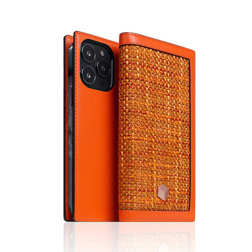 SLG Design Edition Calf Skin Leather Diary for iPhone 13 Pro SLG Design Edition Calf Skin Leather Diary for iPhone 13 Pro
