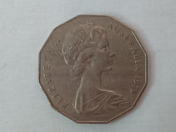 オーストラリア 50セント 1979 硬貨 ls127_画像2