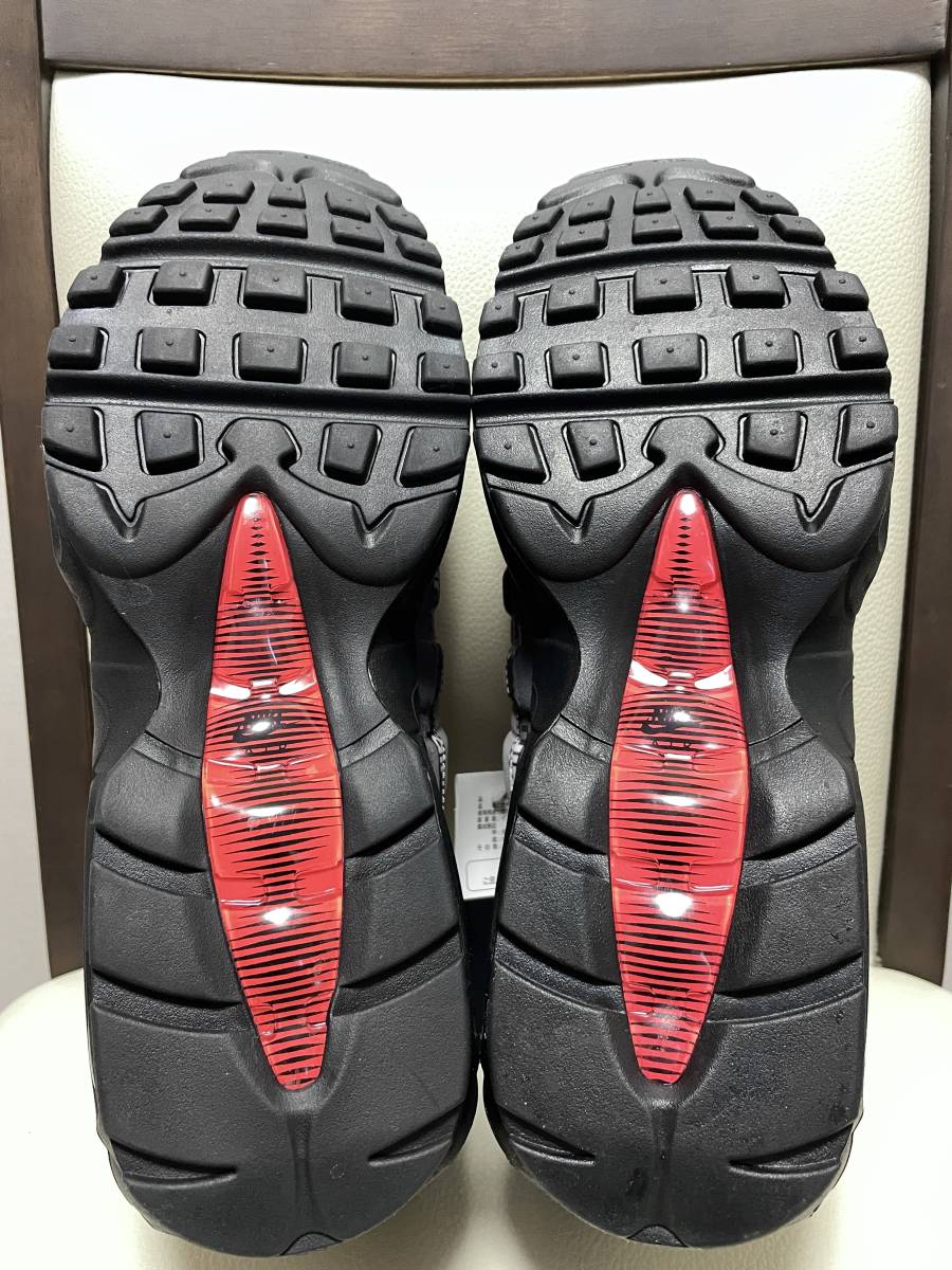 ★2018 NIKE x atmos AIR MAX 95 We Love Nike BLACK/BRIGHT CRIMSON AQ0925-002 US10/28cm★ エアマックス9097 og bw supreme_画像7