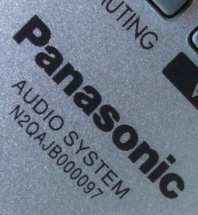 送料無料 Panasonic パナソニック AUDIO SYSTEM SA-PM900DVD 純正 リモコン N2QAJB000097 即決！_画像3