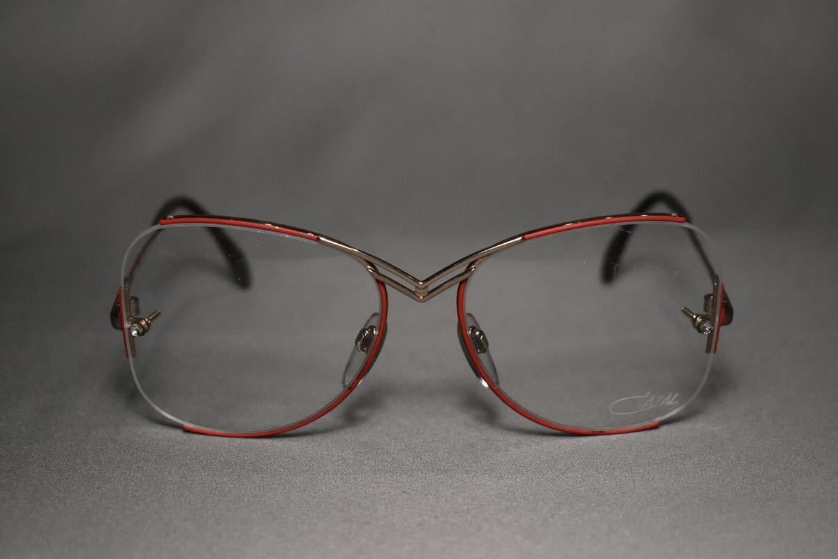 VINTAGE西ドイツ製【CAZAL/カザール】MOD221 ラインストーン ブロー デザイン 眼鏡フレーム 度なし サングラス ヴィンテージ オールド
