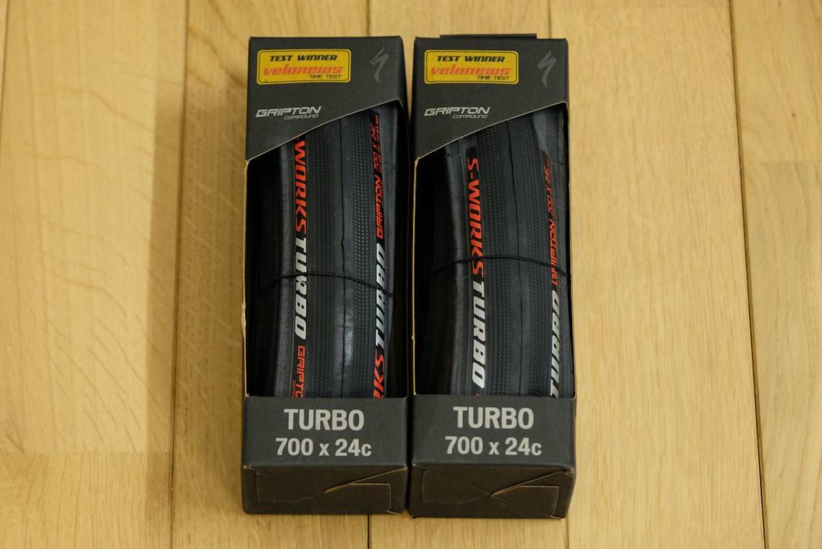 【新品・送料込・即決】SPECIALIZED S Works Turbo 700 x24 2本セット_画像1