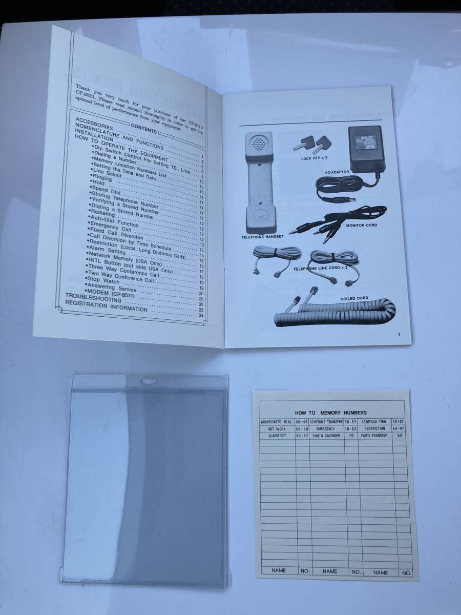 [ super rare * unused ]SOLO CP-8021 multifunction telephone machine postage included Vintage Showa Retro Vintage TAITOH CORPORATION antique abroad 