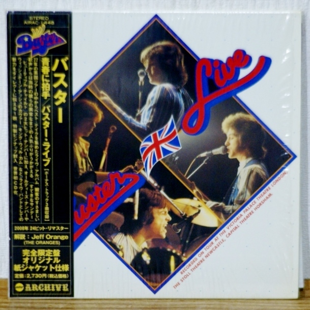 世界初CD化♪バスター/青春に拍手 バスター・ライブ+3曲 リマスター★帯付★完全限定盤★ベイ・シティ・ローラーズ・フォロワー★BUSTER