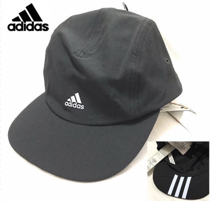 ●新品【男女兼用フリーサイズ】黒 adidas ランニング アディダス キャップ　帽子 トレイルキャップ トレイルラン　トレッキング　登山_画像2