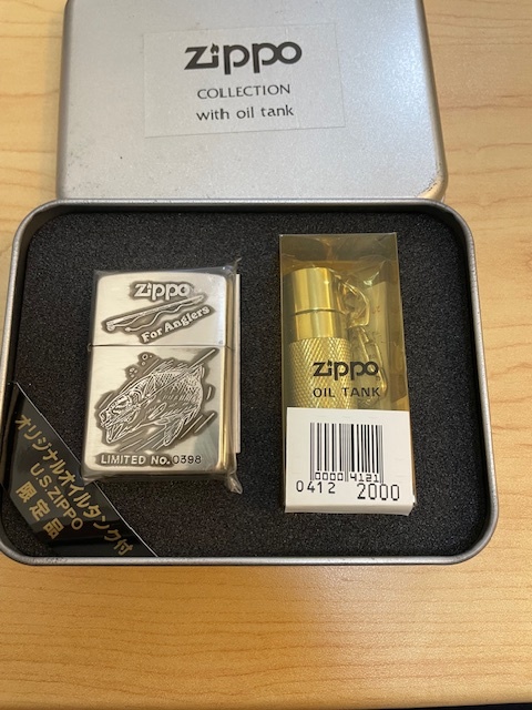 ZIPPO COLLECTION ジッポ コレクション オイルタンク付き 未使用未開封 オイルライター 喫煙具_画像1