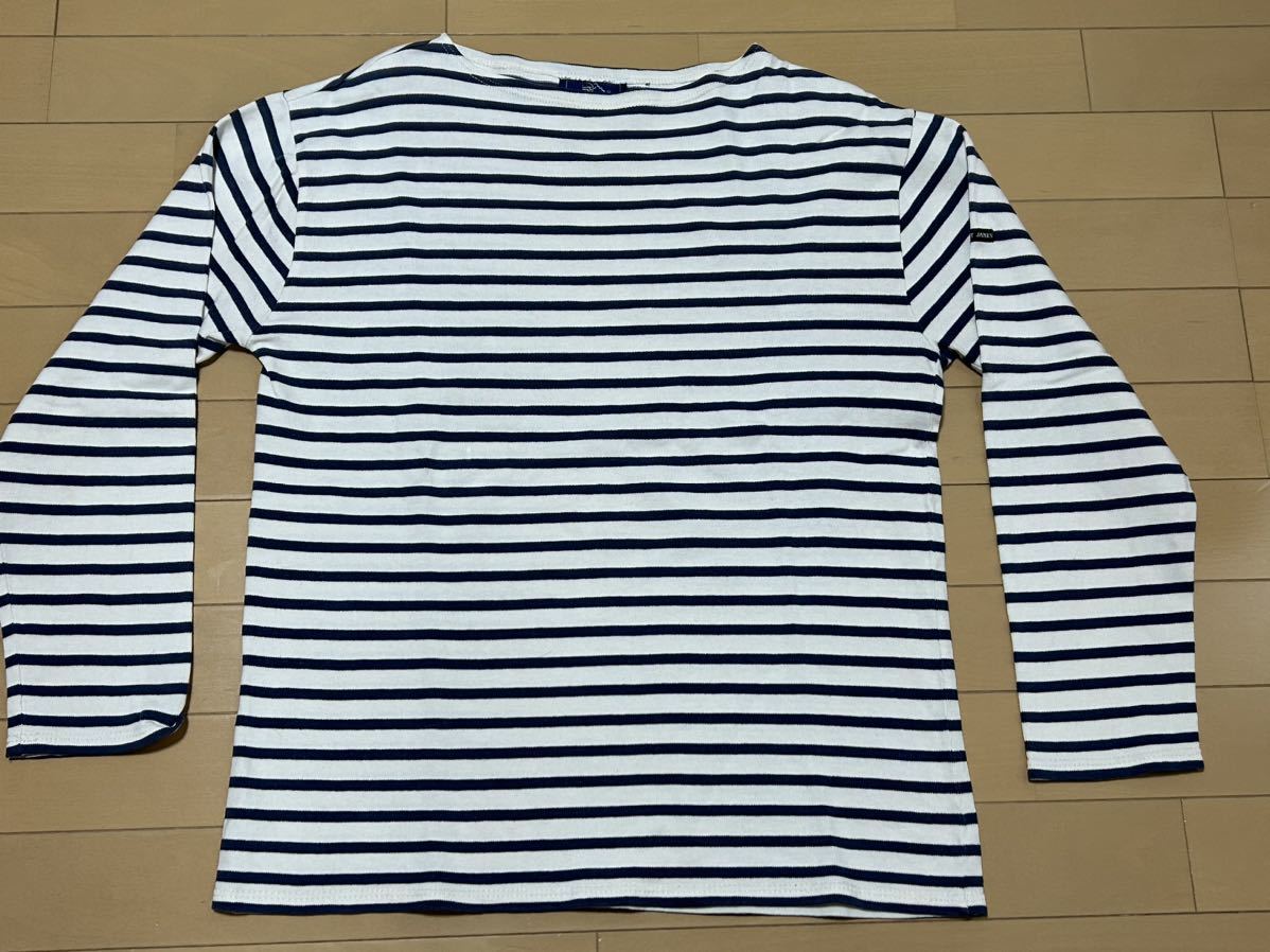 フランス製セントジェームスSAINT JAMESウェットソンT5★BATONERSLOANEバスクシャツ _画像1