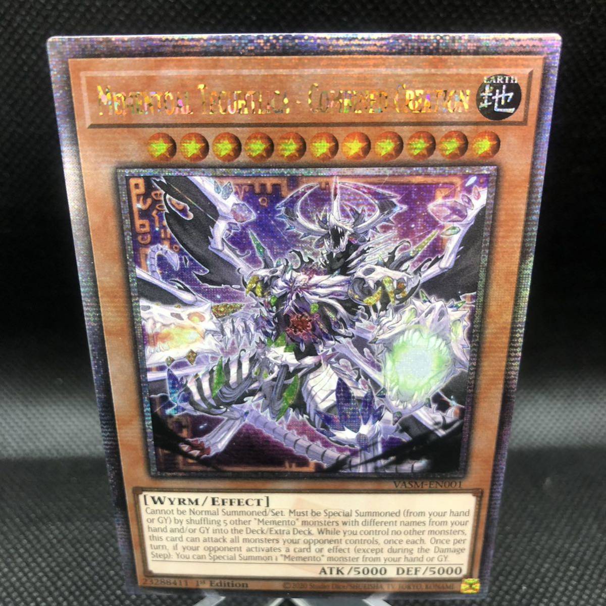 未使用品】遊戯王 英語版 冥骸合竜-メメントラル・テクトリカ 未使用品】遊戯王 英語版 冥骸合竜-メメントラル・テクトリカ