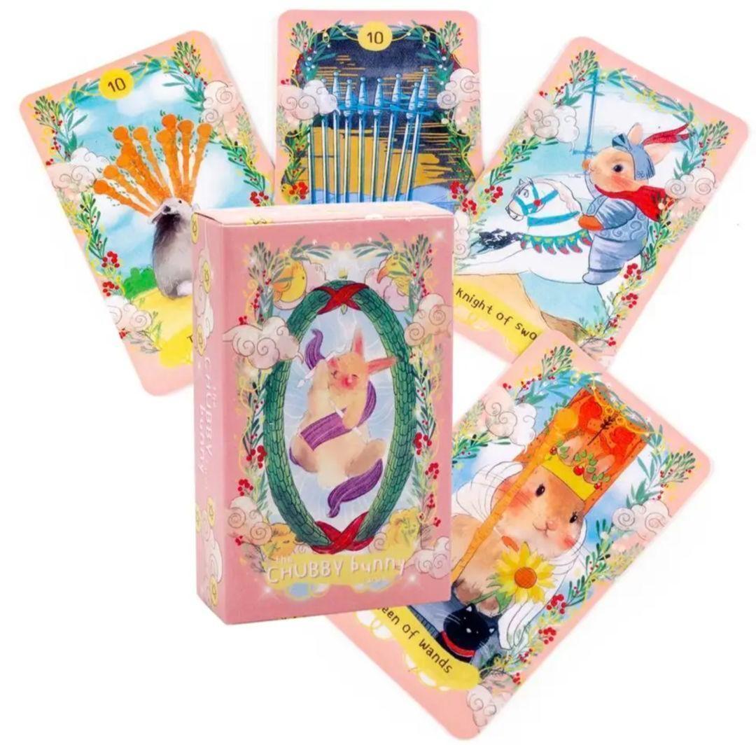 [ new goods unused ]..... rabbit. tarot card fancy . pretty rabbit card 