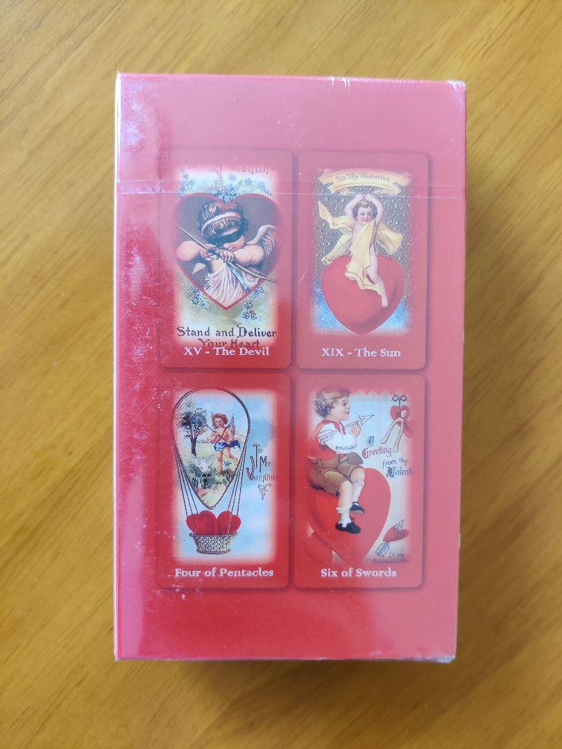 【新品未使用】バレンタインタロットカード　通常サイズ　真っ赤なカード_画像8