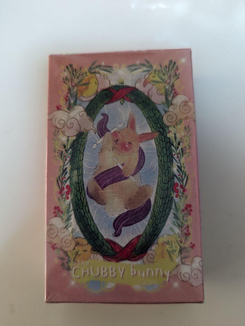 【新品未使用】ぽっちゃりウサギのタロットカード　ファンシーで可愛いウサギカード_画像3