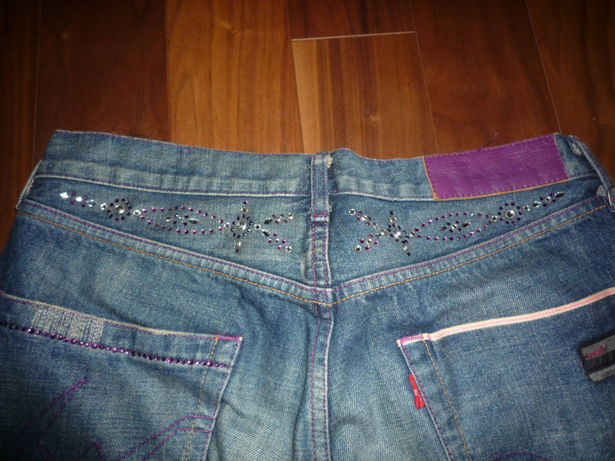 Levi's Fenom 207 DISCO CRUSH W32 クラッシュ　　藤原ヒロシ_画像9