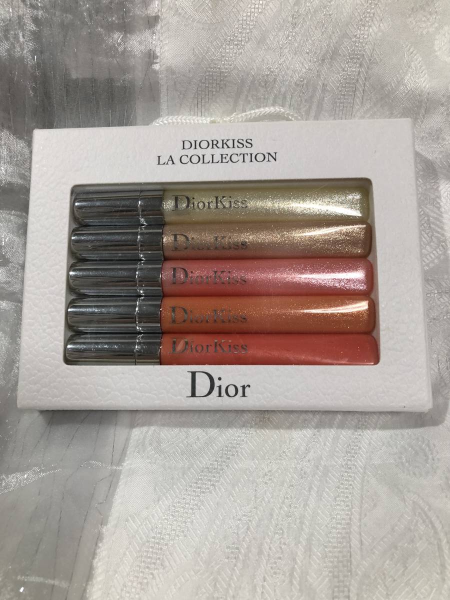 イ1-12-11 Dior ディオール リップグロス 5色 セット 箱入り 未使用 _画像1