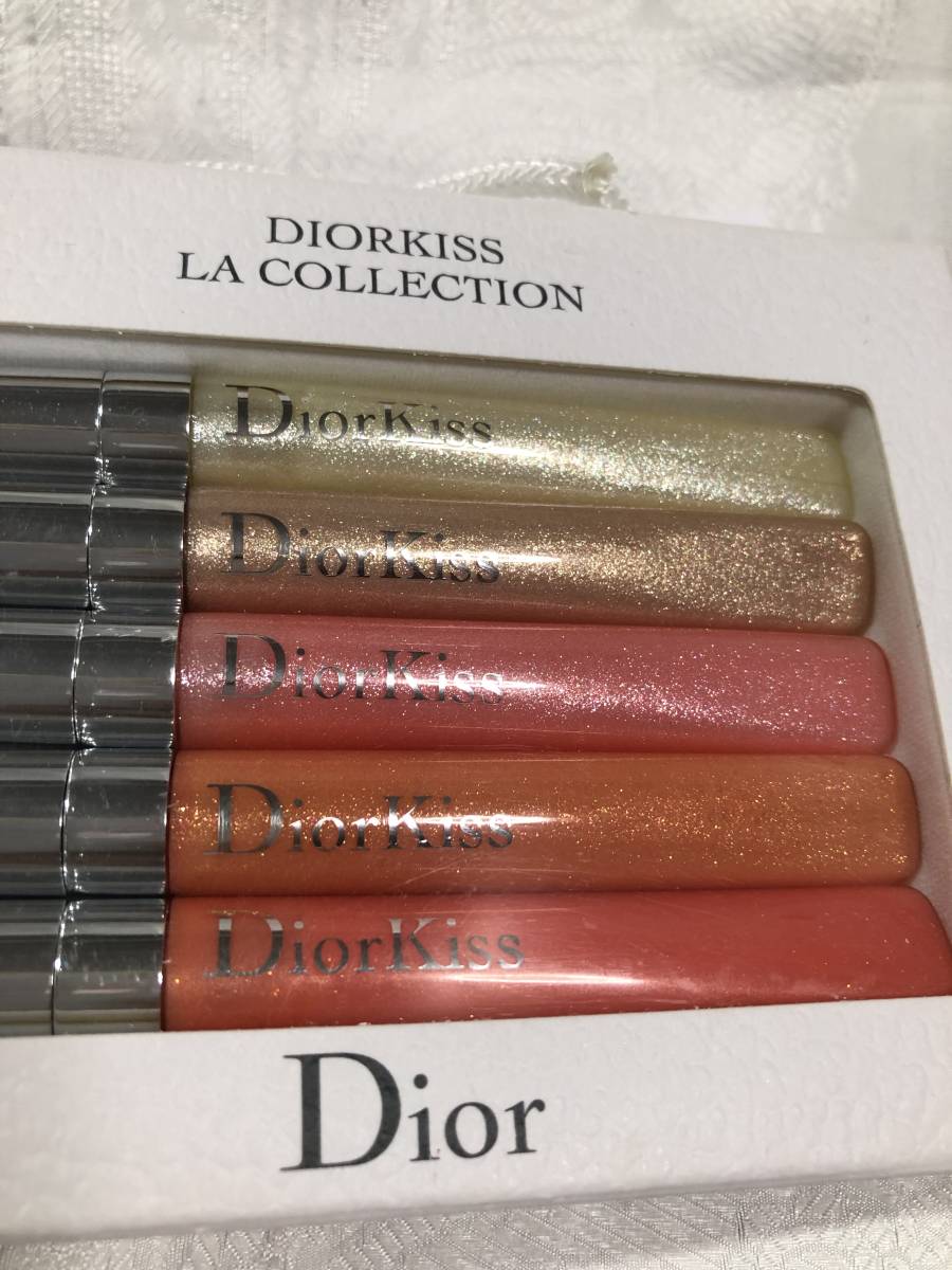 イ1-12-11 Dior ディオール リップグロス 5色 セット 箱入り 未使用 _画像4