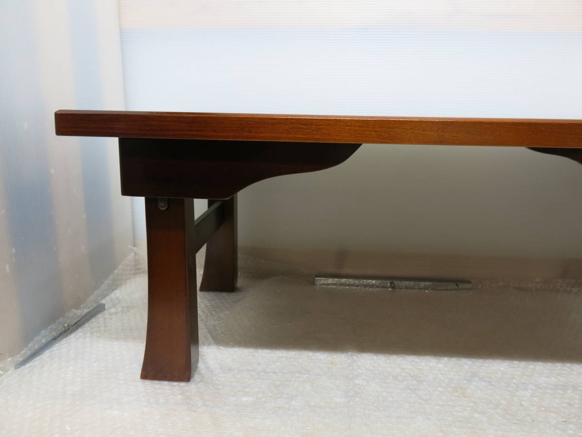 香川県漆器工業協同組合　文机　折り畳み式　テーブル　勉強机　座卓　折畳　香川漆工芸　ちゃぶ台_画像2