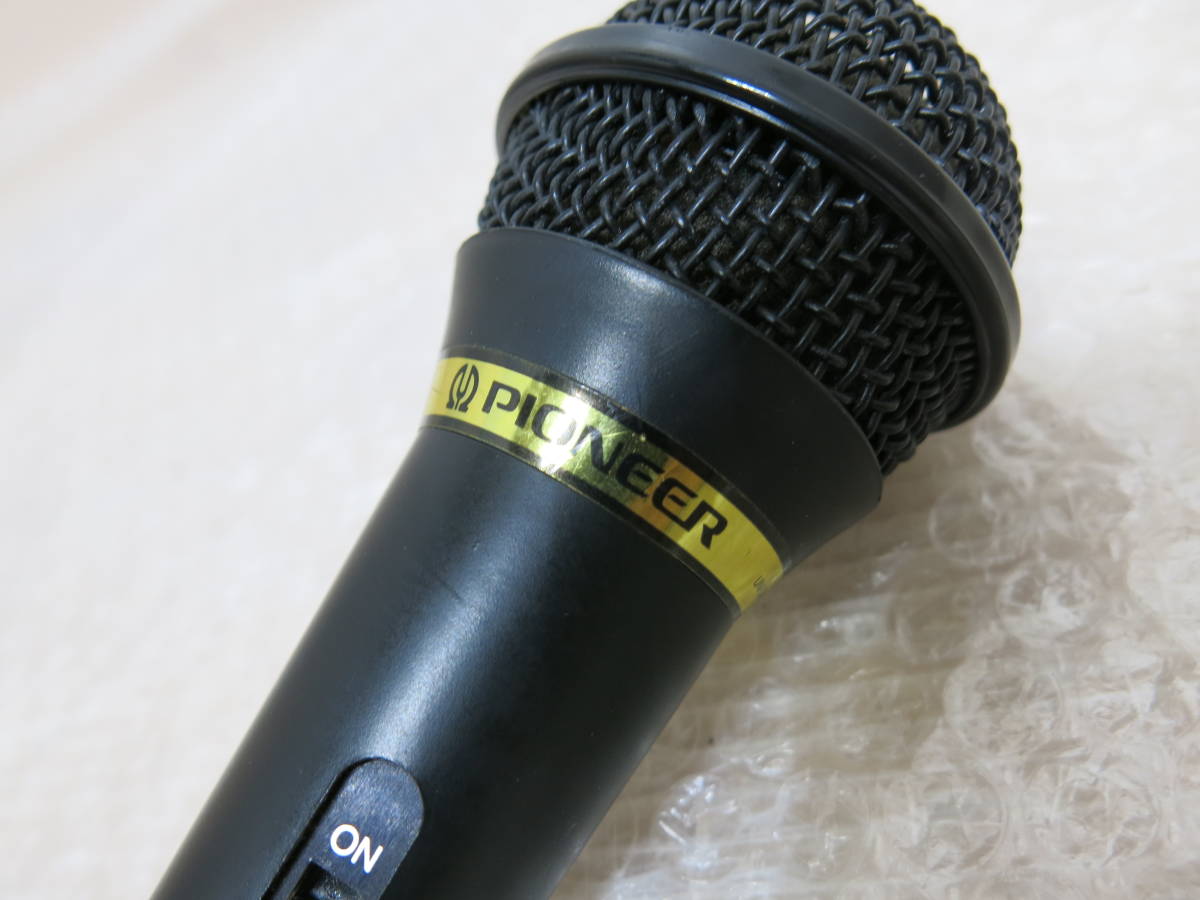  operation not yet verification Pioneer microphone electrodynamic microphone DM-02