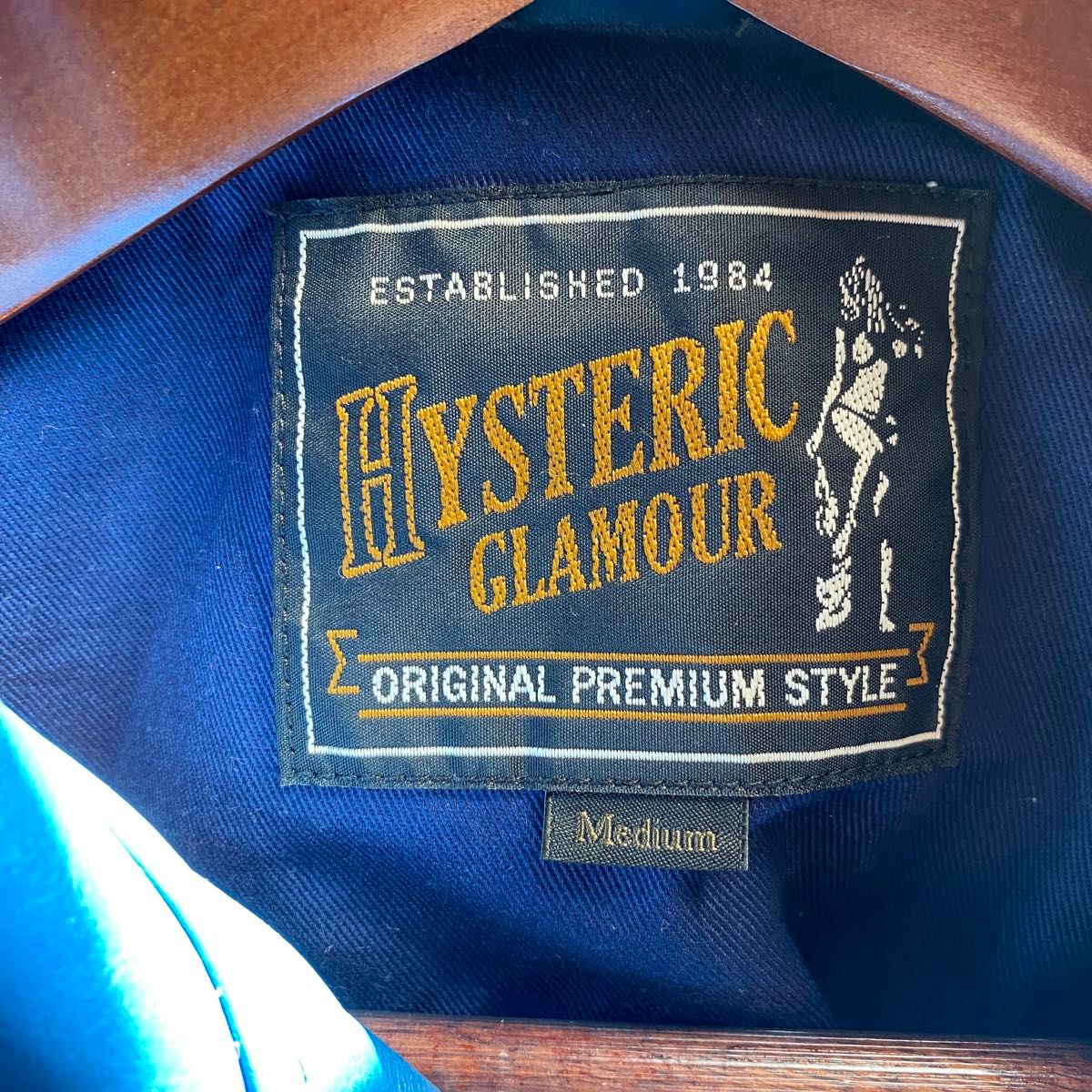 HYSTERIC GLAMOUR ヒステリックグラマー 牛革 ライダース