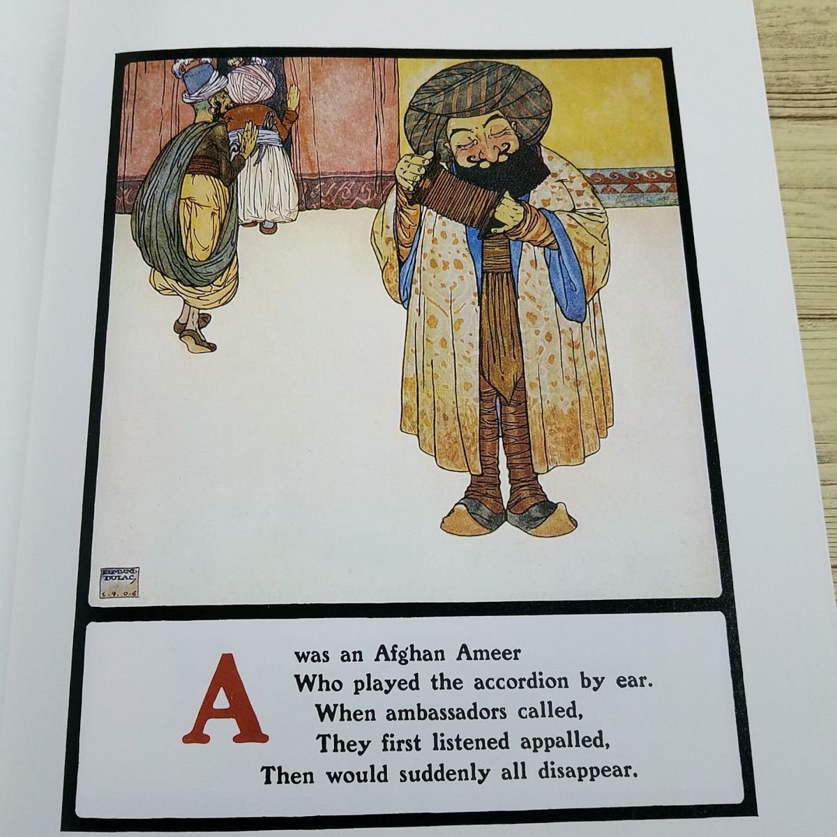  foreign language picture book [ Edmund *te. rack Lyrics Pathetic & Humorous from A to Z] alphabet study English picture book book of paintings in print [ postage 180 jpy ]