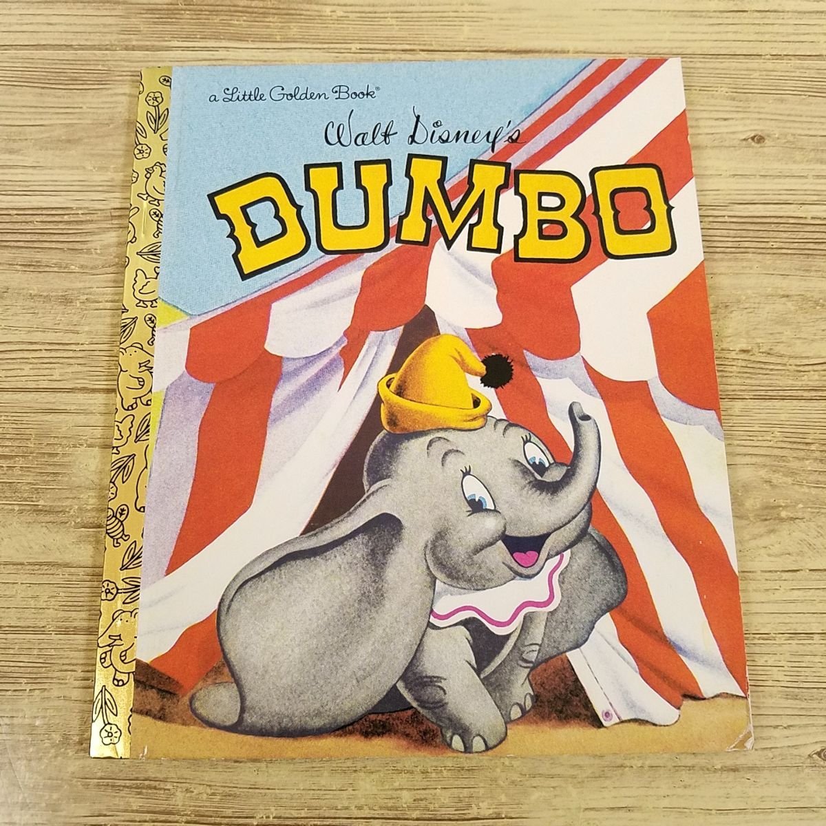 絵本[ディズニー ダンボ WALT DISNEY’S DUMBO] 洋書 英語絵本 Little Golden Book ランダムハウス版【送料180円】_画像1