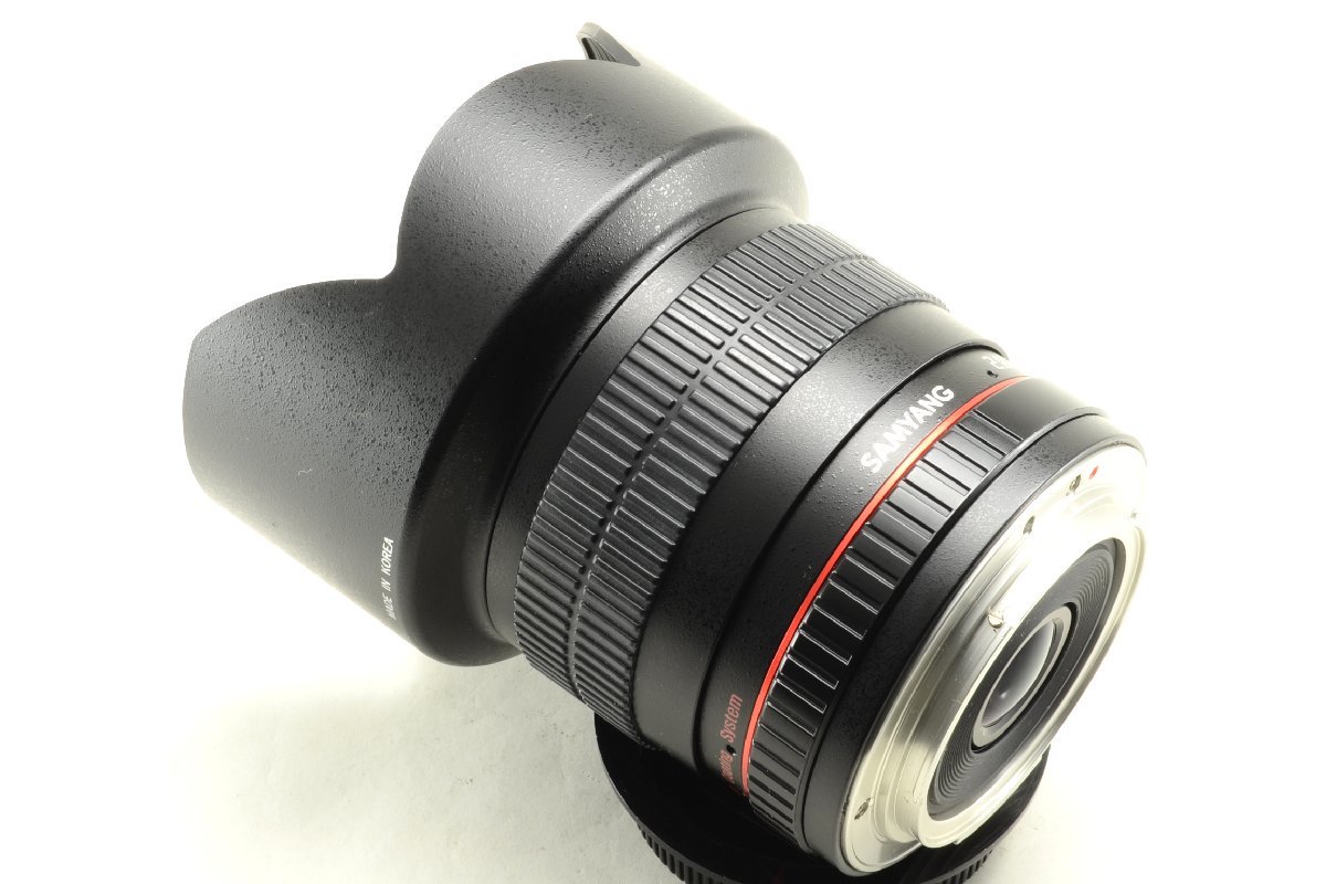 純正販売品 【美品】SAMYANG 10mm F2.8 ED AS NCS CS Ultra Wide Angle Lens / Canon EF用 #4288