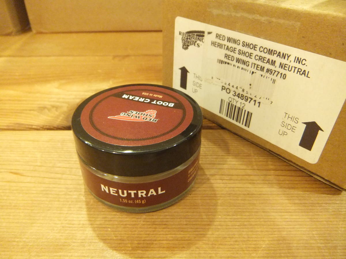  Red Wing regular shop 97110 boots cream [ neutral = color less ][ approximately 1.5 ounce = approximately 45g] new goods!! safe genuine products! ( oil etc. . equipped )