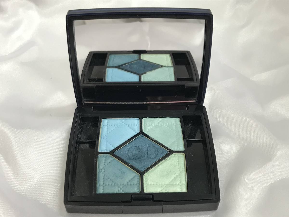 Dior ディオール サンク クルール #374 ブルーラグーン 限定色 中古品 アイシャドウ 定形外:140円 ＃193964-52_画像1