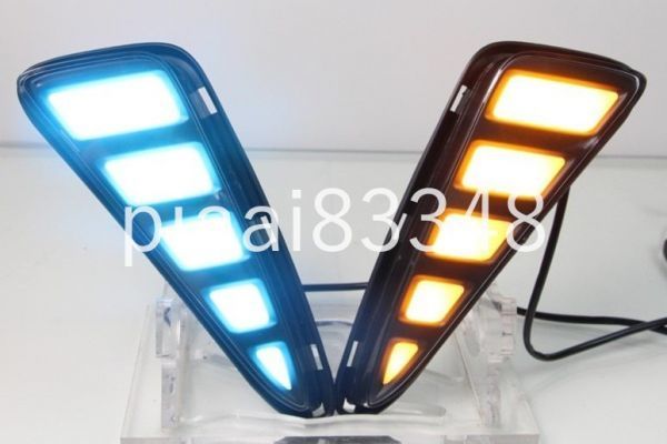 SA036:C-HR CHR リア フォグ ランプ ライト LED テール バック リフレクター デイライト 2_画像4