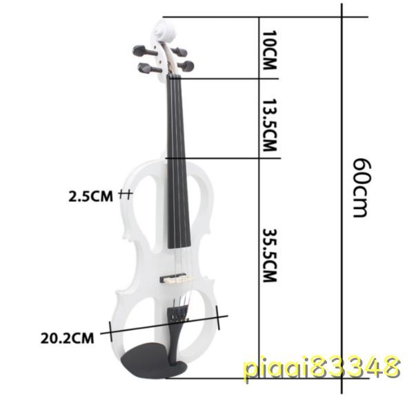 PI159: hard case attaching electric violin 4/4va Io rinse -peo Lynn full size 10 fee. Performance for 