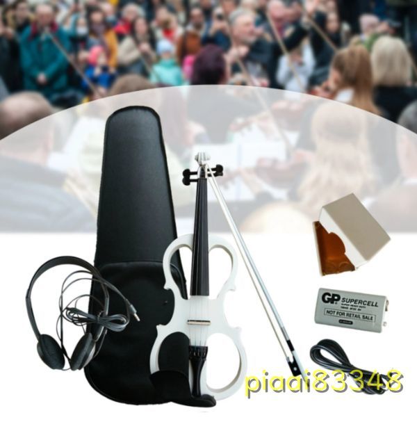 PI159: hard case attaching electric violin 4/4va Io rinse -peo Lynn full size 10 fee. Performance for 