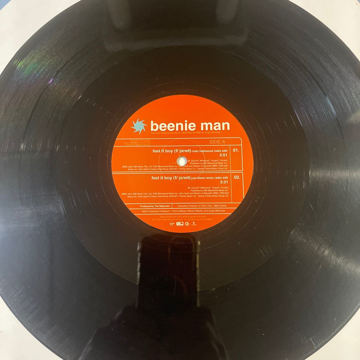 feel it boy/beenie man feat.Janet/レコード/中古/DJ/CLUB/ジャネット・ジャクソン/reggae_画像5