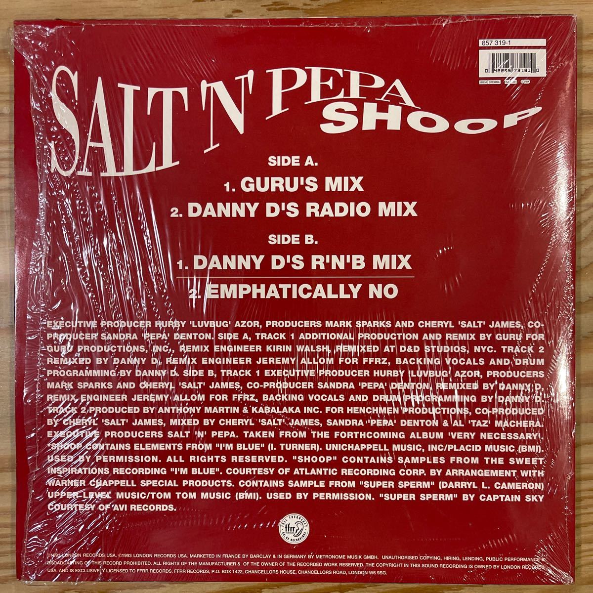 Salt'n'pepa/Shoop/レコード/中古/DJ/CLUB/HIPHOP_画像2