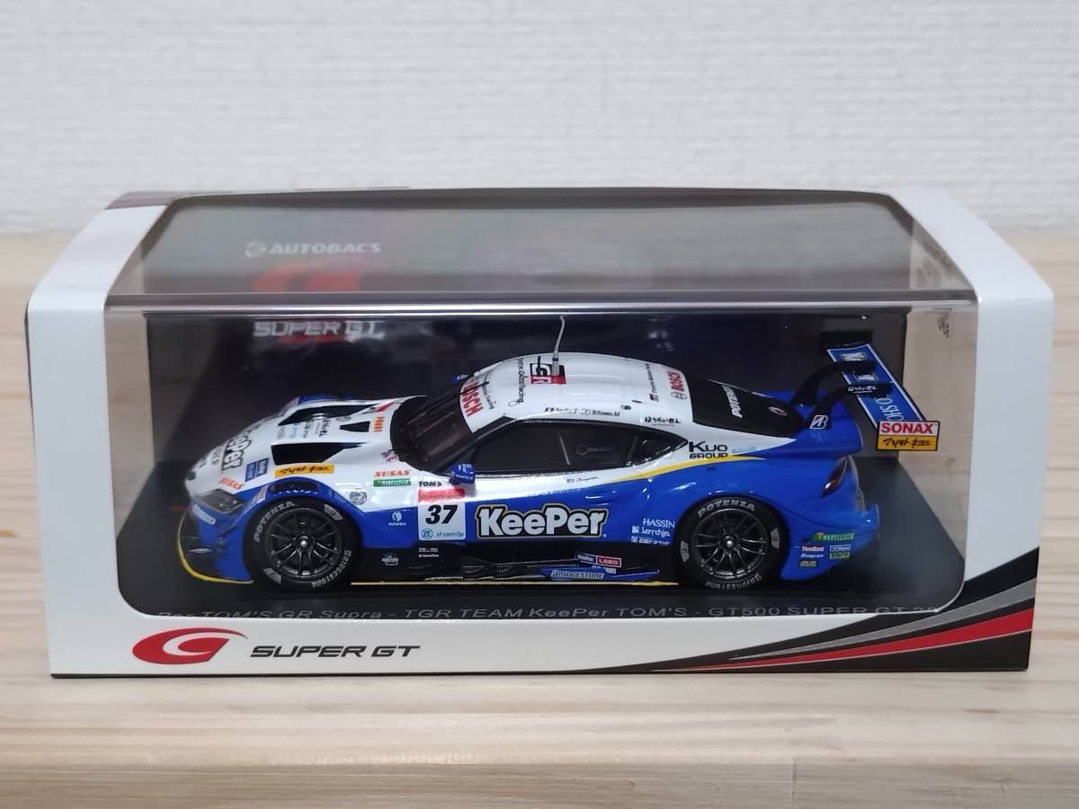 スパーク　1/43 Keeper TOM'S　GR SUPRA SUPER GT 2022 SGT031_画像1