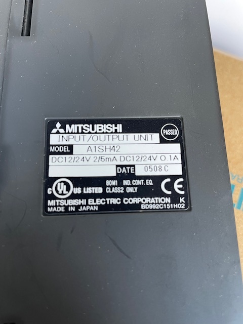 A1SX42 Mitsubishi MELSEC PROGRAMMABLE CONTROLLER 店番 電材-35_画像2