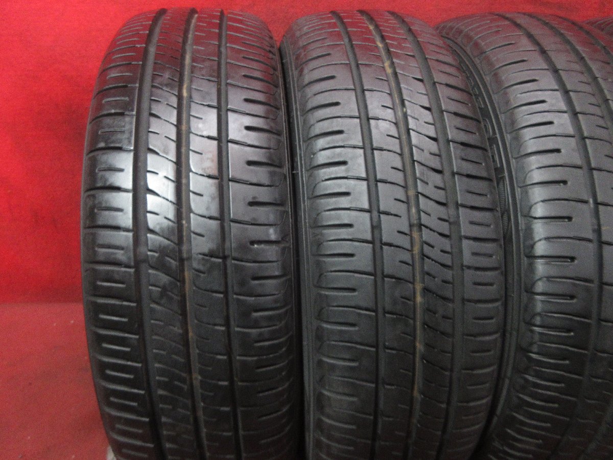 タイヤ 4本 175/60R16 ダンロップ エナセーブ ENASAVE EC204 バリ バリ山 溝アリ 送料無料★14586_画像2