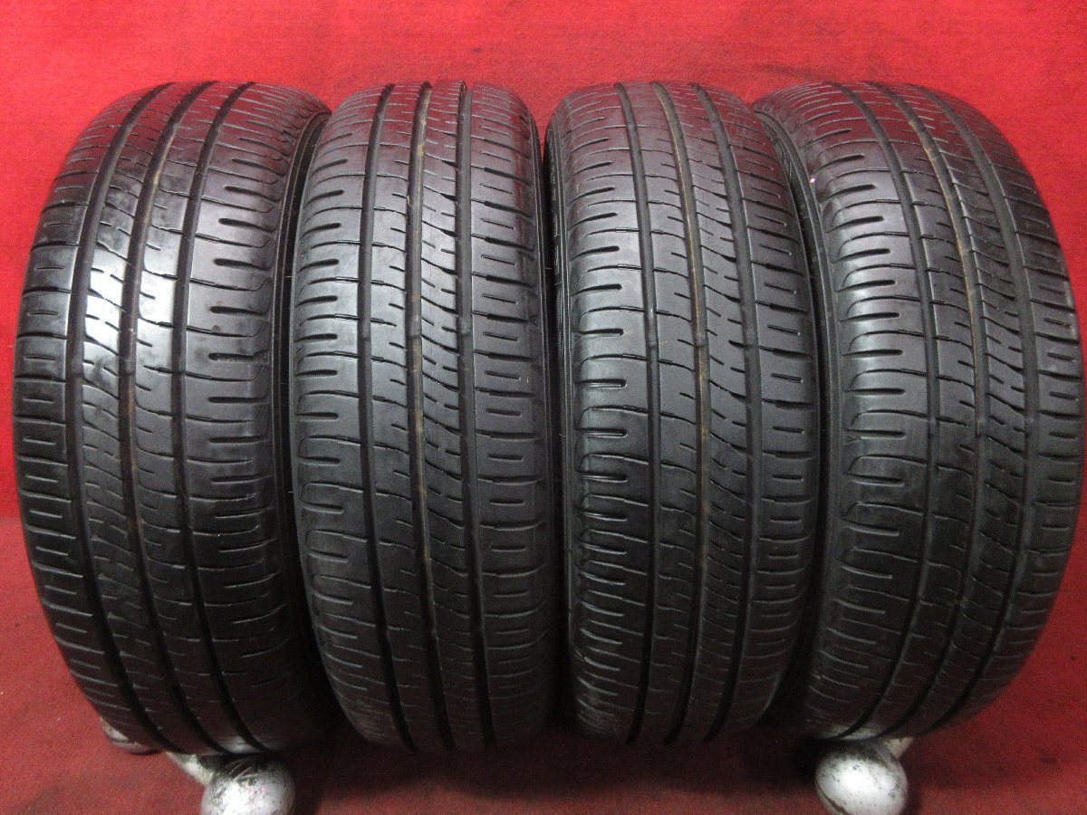 タイヤ 4本 175/60R16 ダンロップ エナセーブ ENASAVE EC204 バリ バリ山 溝アリ 送料無料★14586_画像1