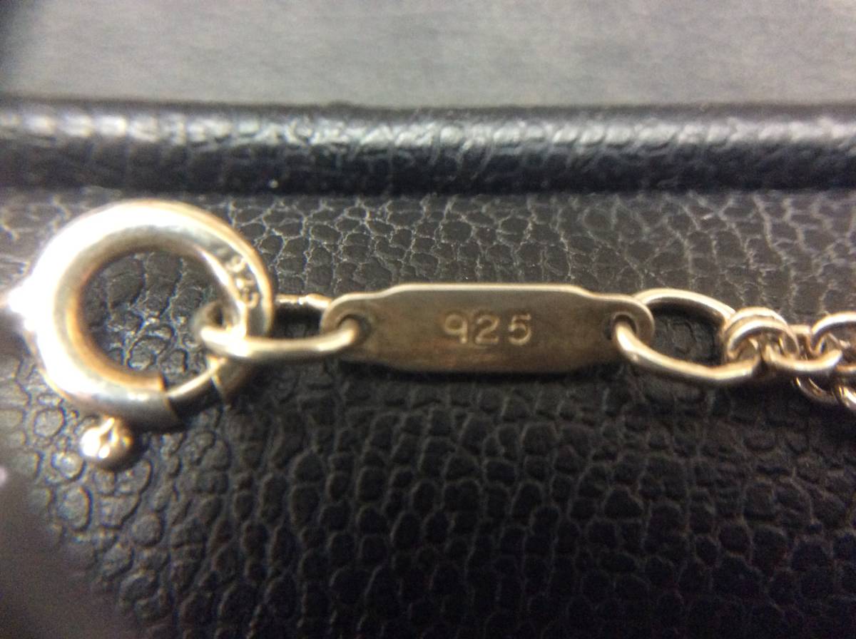 S693　Tiffany＆Co. ティファニー インフィニティ ダブルチェーン ネックレス シルバー 925 銀 約7.8g アクセサリー_画像6