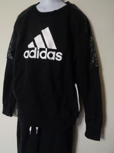 ADIDAS Adidas sweat sweatshirt Junior ID hybrid sweat crew neck pants top and bottom setup 160