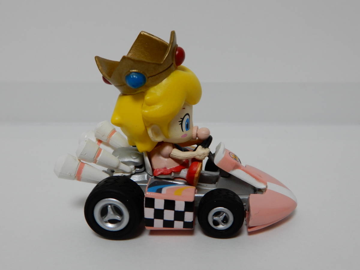  postage 200 jpy ~ used Mario Cart [bebi.pi-chi] Choro Q pull-back car figure minicar 