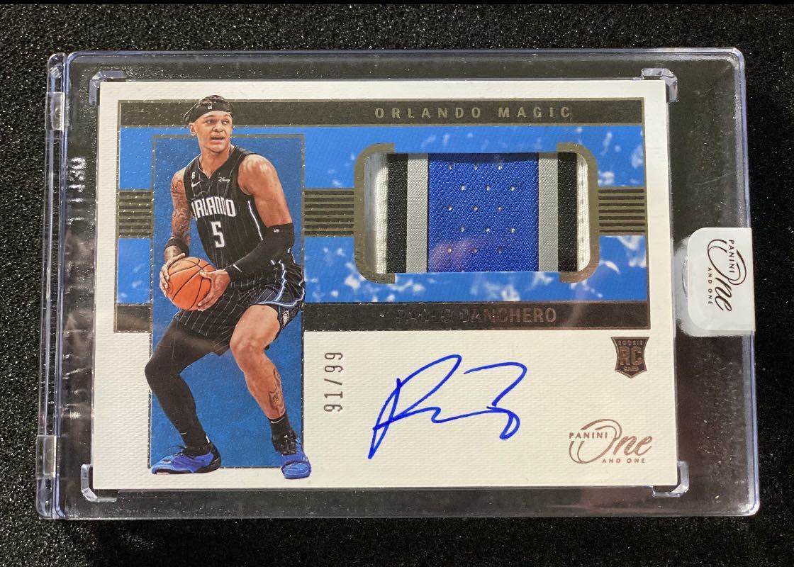 ★限定99枚★RPA★ バンケロ Paolo Banchero 2022-23 Panini One and One 直筆サイン ルーキー RC Rookie Patch_画像1