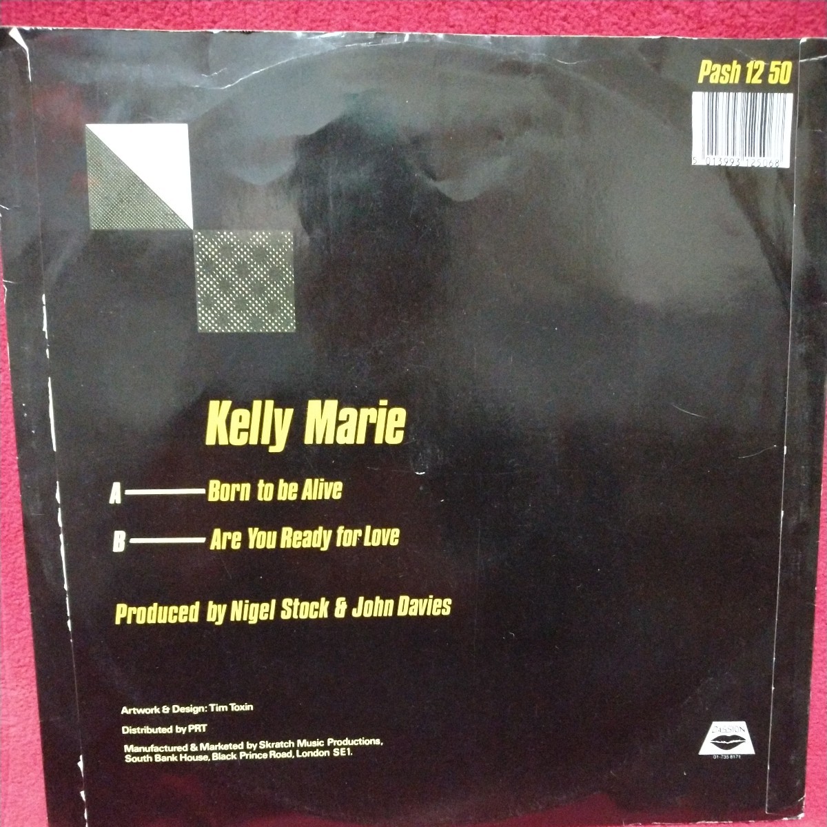 *12inch*KELLY MARIE/BORN TO BE ALIVE-ARE YOU READY FOR LOVE*