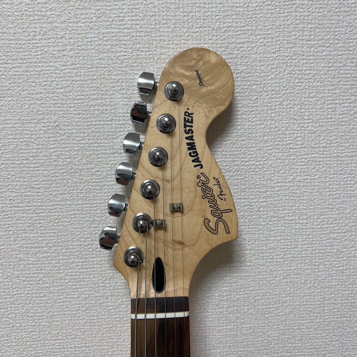 Squier by Fender standard series JAGMASTER ジャグマスター スクワイア フェンダー エレキギター 現状品_画像4