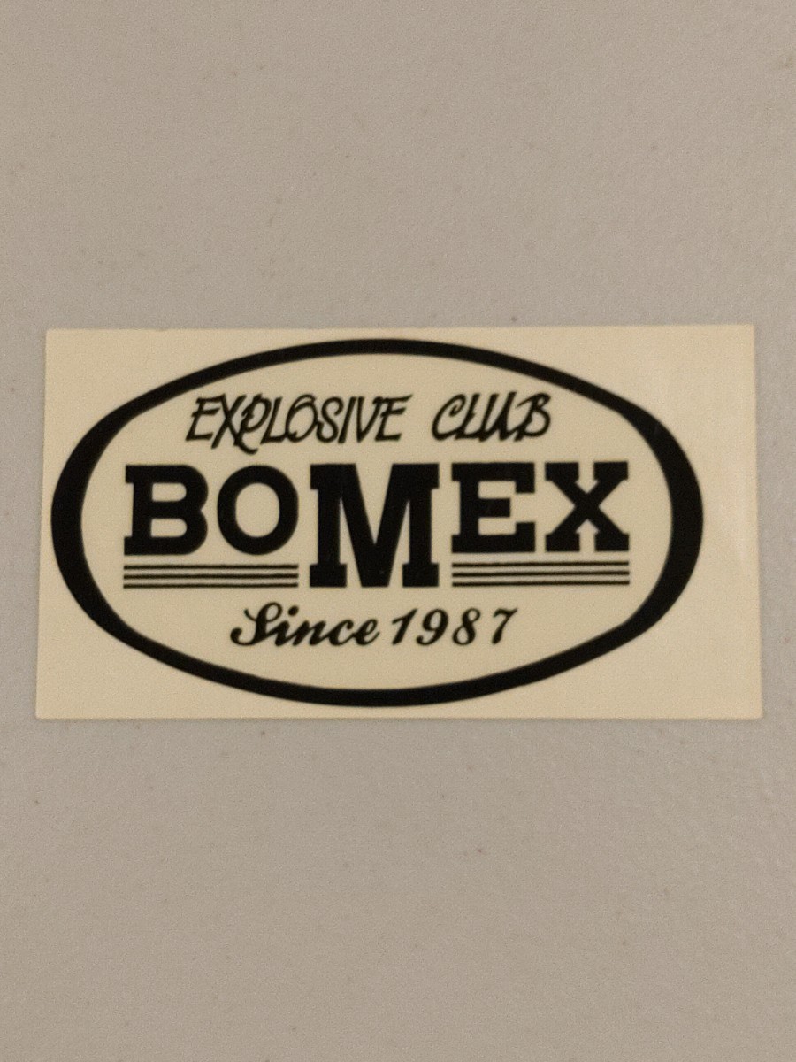 BOMEX　ステッカー　ボメックス　★　BOMEX Racing　ドレスアップ　ドリフト　旧車　チューニング　_画像1