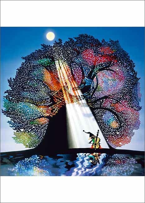 藤城清治 500ピース・ジグソーバズル「月光の響」新品の画像1