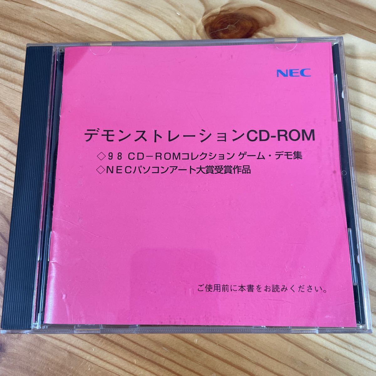 美盤/ゲーム/CD-ROM/非売品】NEC PC98 デモンストレーションCD-ROM