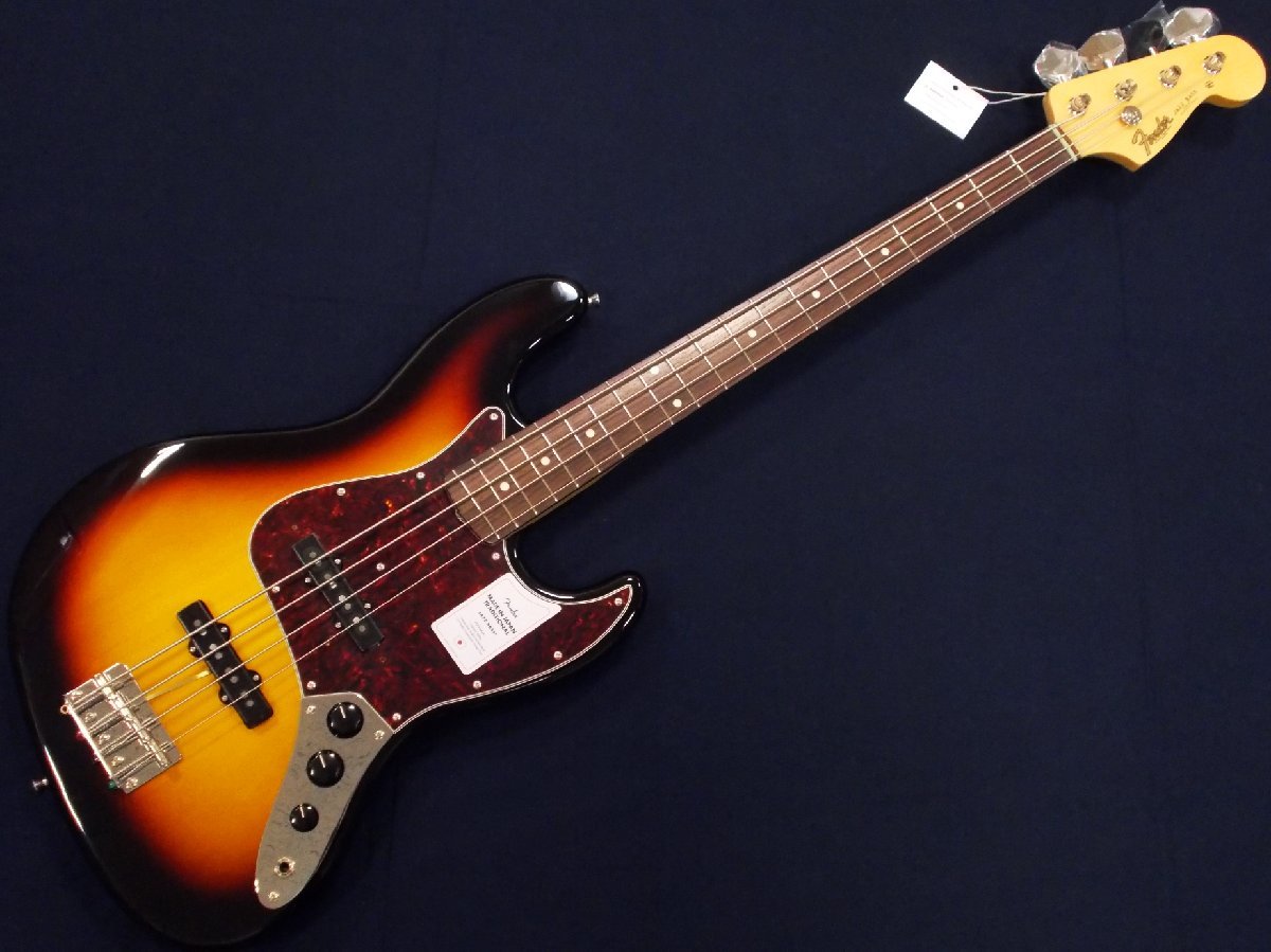 Fender Made in Japan Traditional 60s Jazz Bass Rosewood Fingerboard 3-Color Sunburst フェンダー トラディショナル ジャズベース_画像2